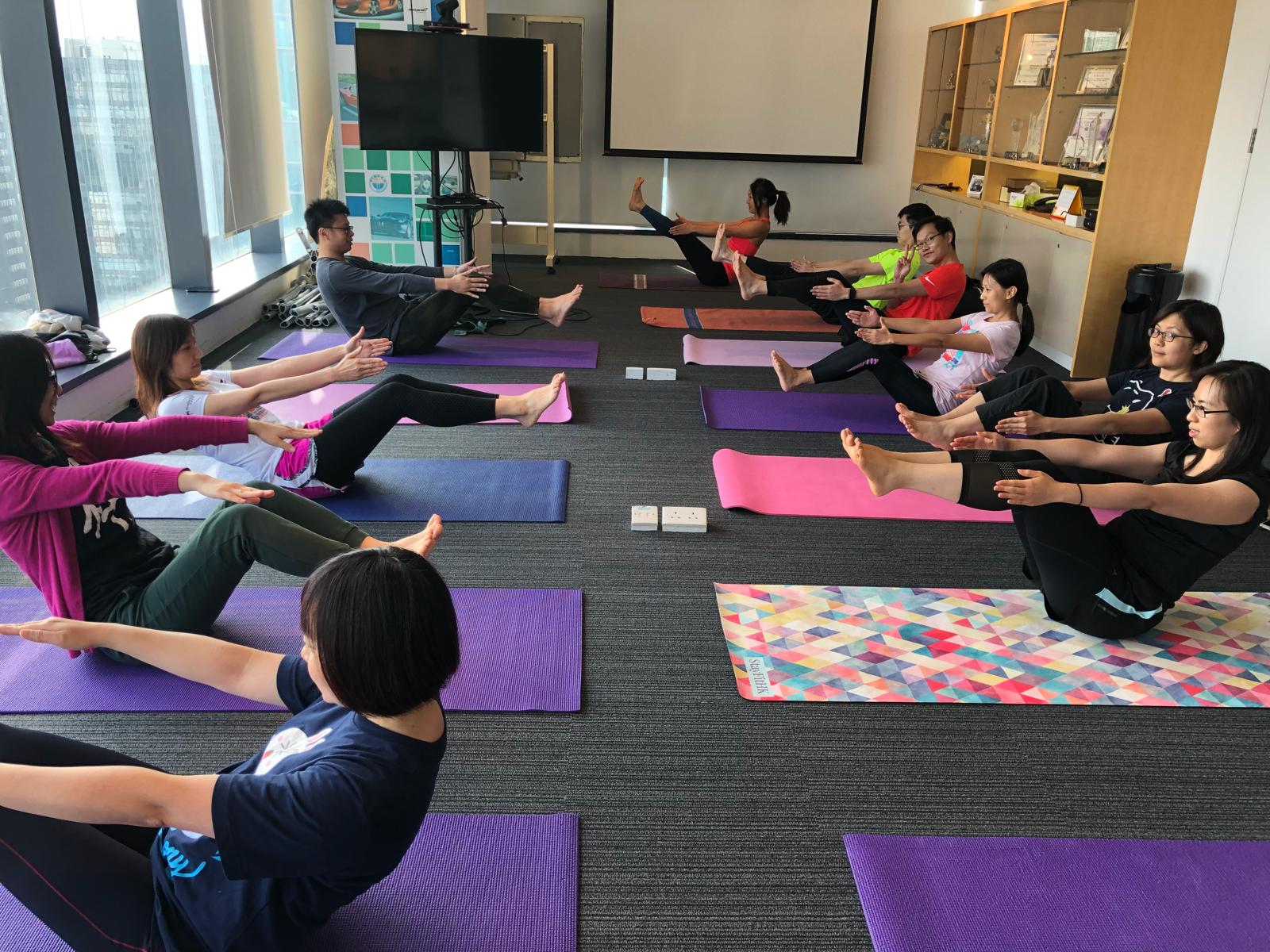 BOEVx Yoga Class