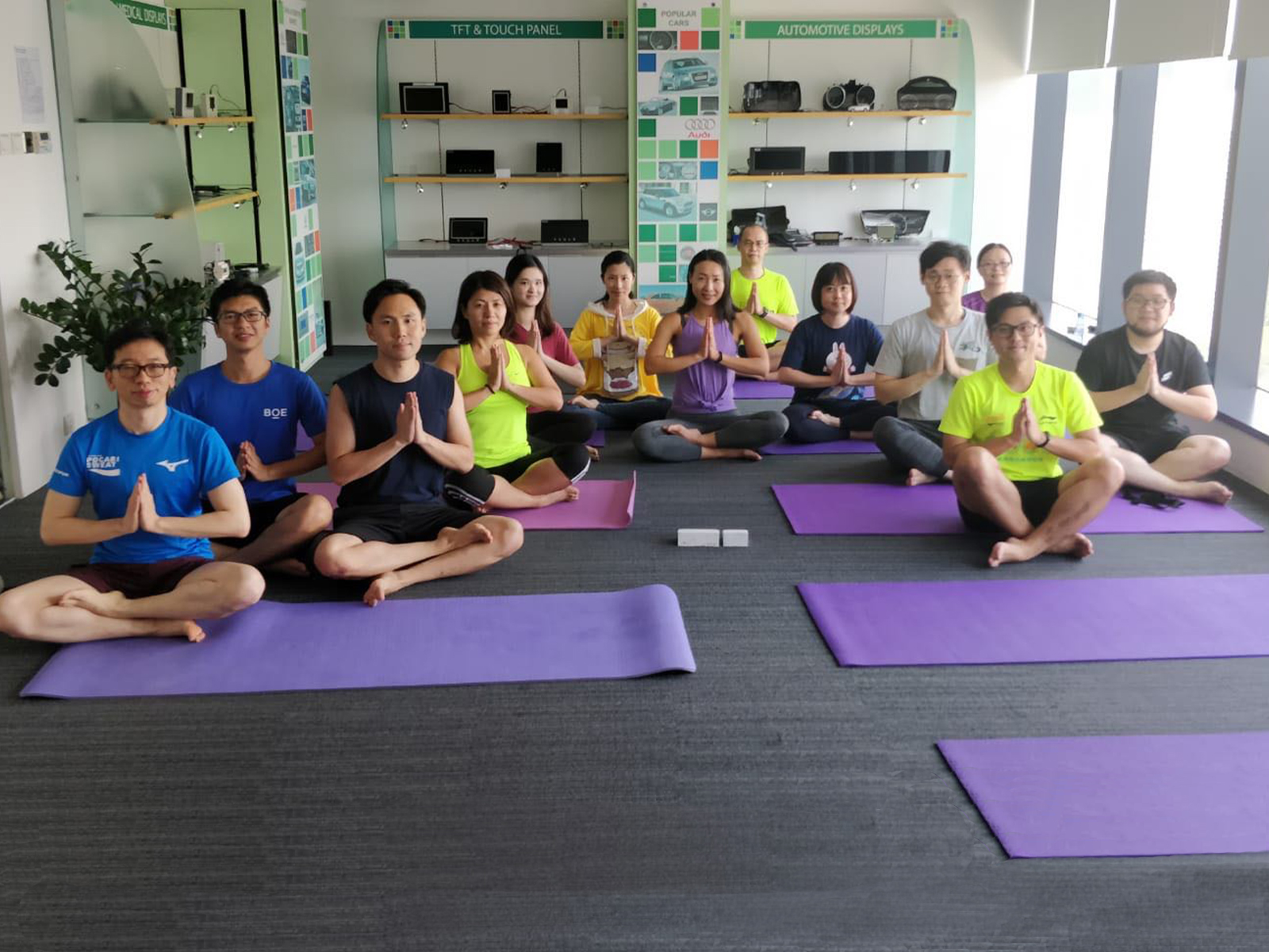 BOEVx Yoga Class