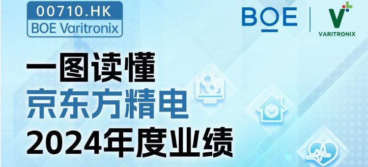 京东方精电2024年业绩一图读懂